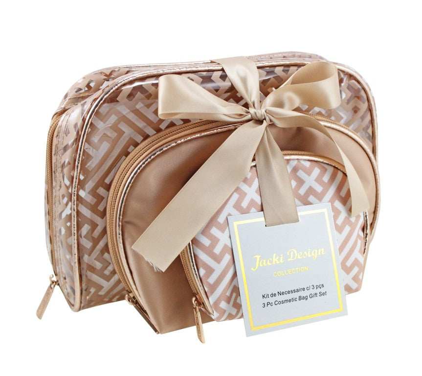 Kit de Necessaire Jacki Design - 3 Peças