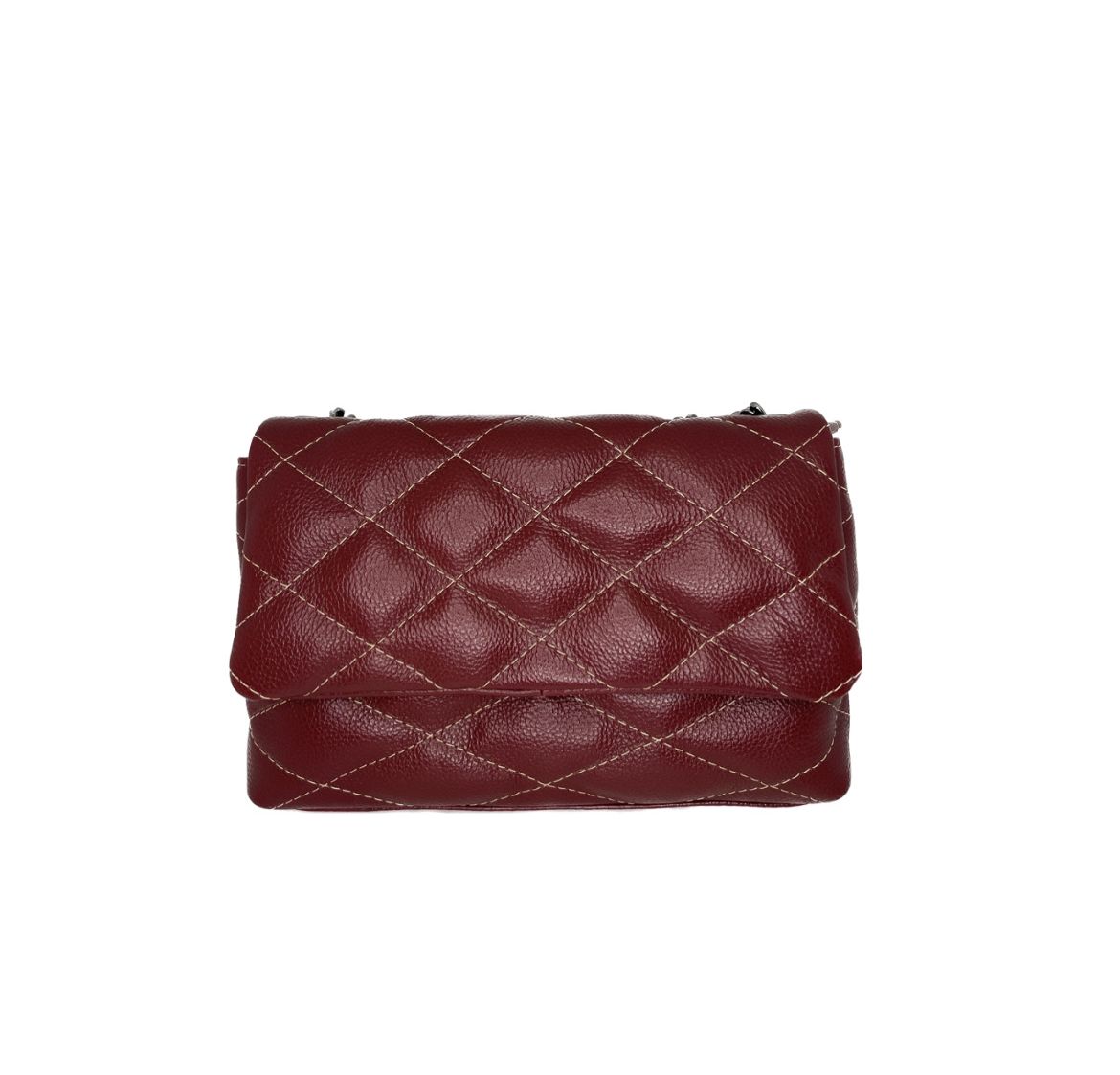 Bolsa de Couro Legitímo Transversal