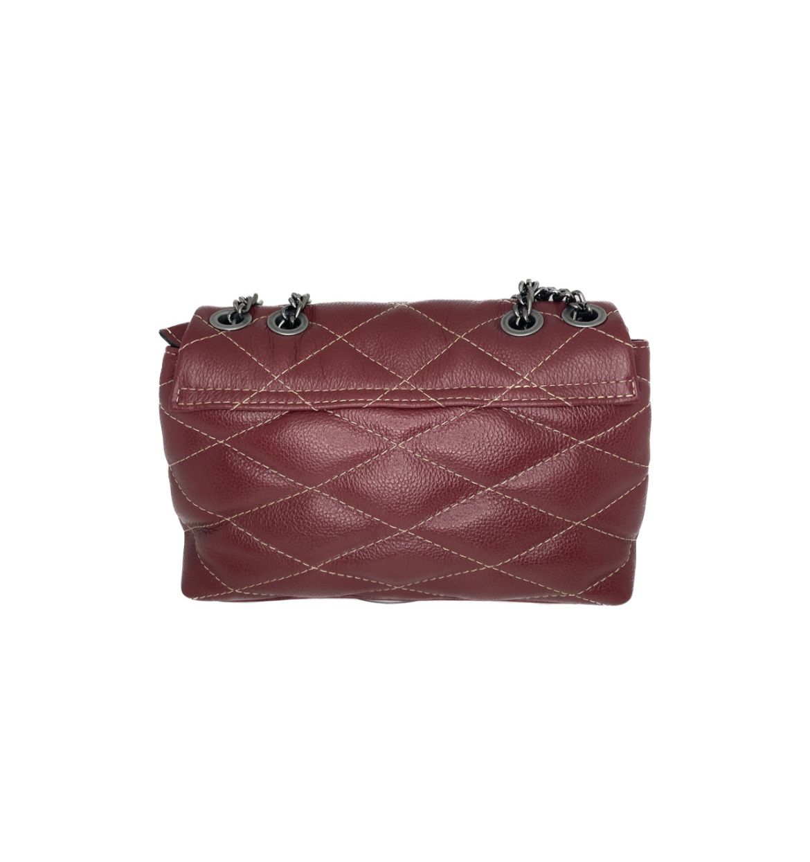 Bolsa de Couro Legitímo Transversal